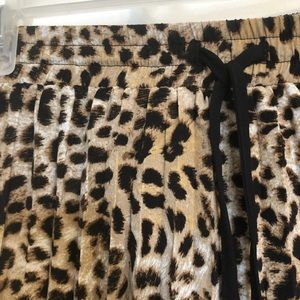 Animal print skirt